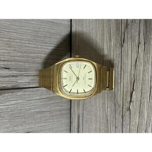 Timex Automatic Gold Plated Watch Read Description